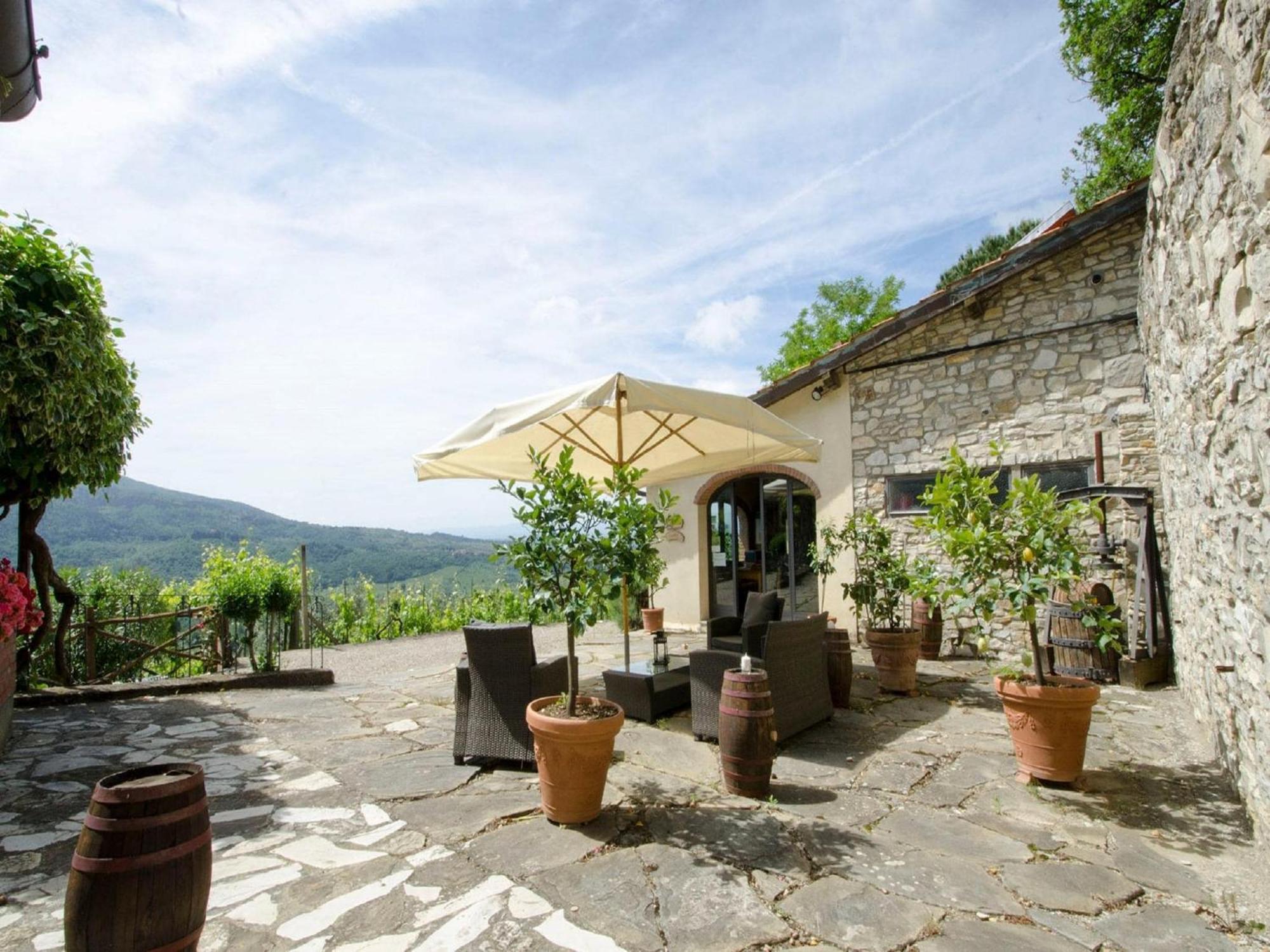 Cosy Apartment Forno In Pelago With Swimming Pool Donnini Exteriör bild